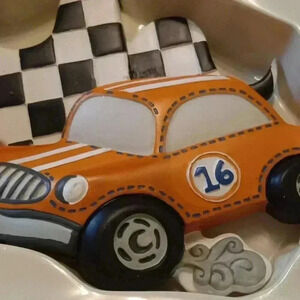 3D Decorative Wall Art, Racing Volkswagon "Fast And Fun", 5x7x1 Inches.